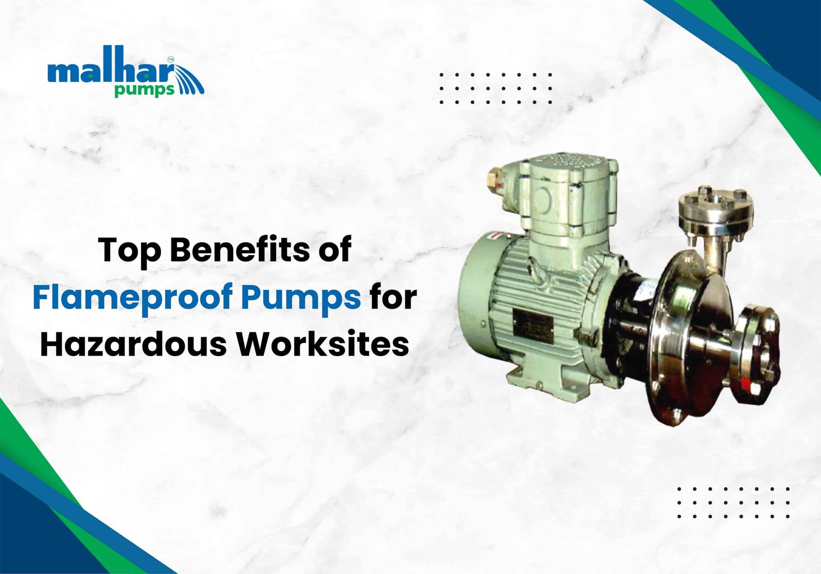 Flameproof Pump