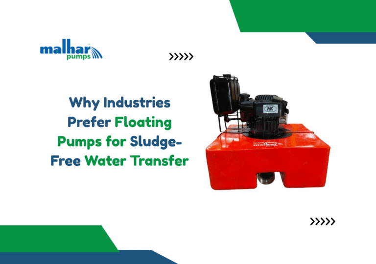Floating Pumps for Sludge-Free Water Transfer