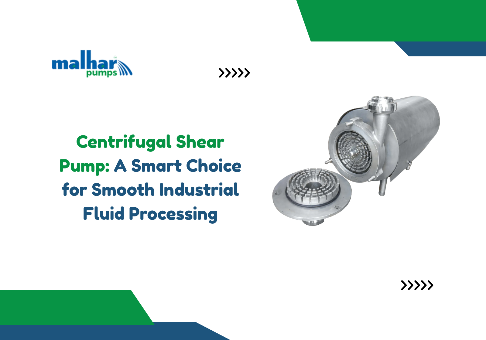 Centrifugal Shear Pump