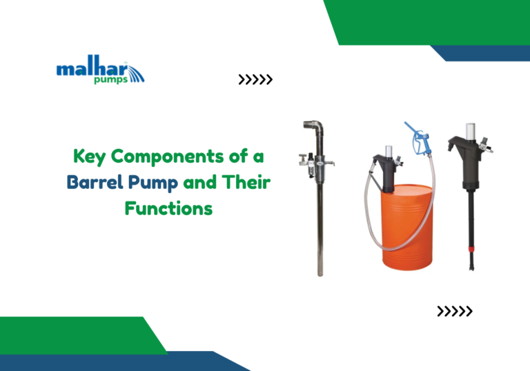 Components of a Barrel Pump