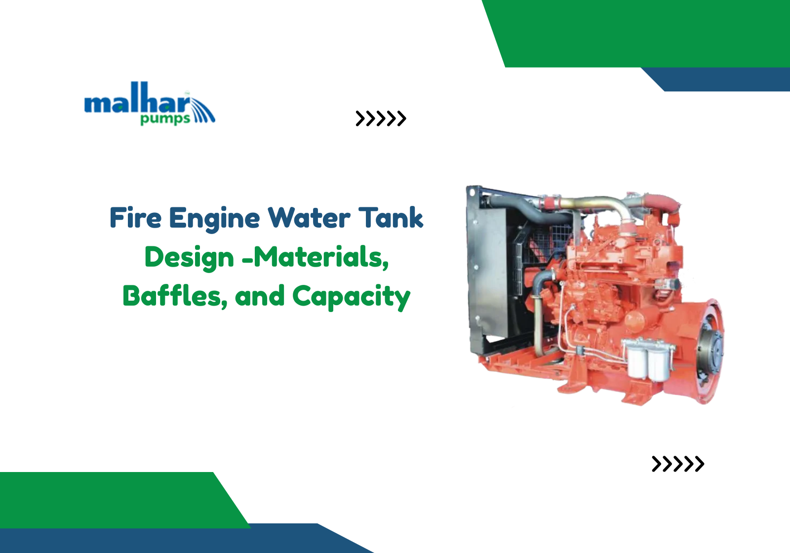 Fire Engine Water Tank