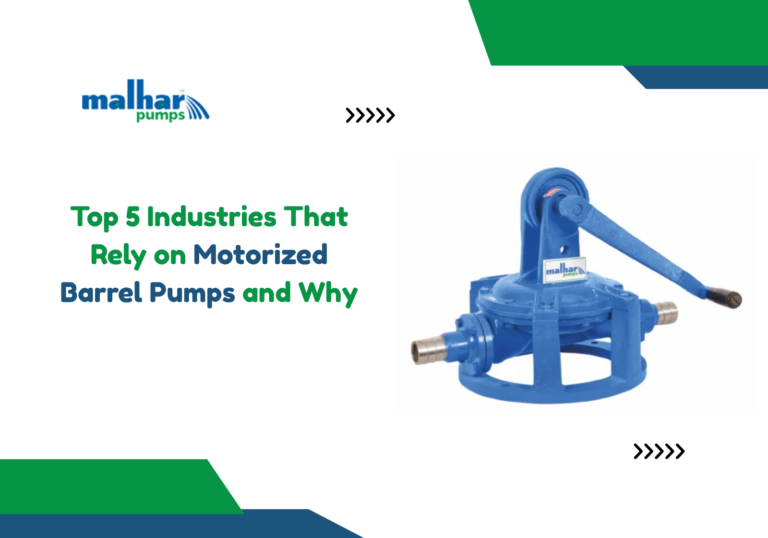 Motorized Barrel Pumps