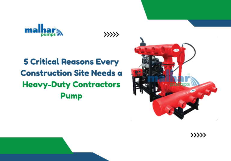 Heavy-Duty Contractors Pump