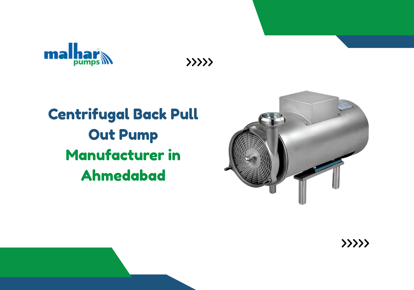Centrifugal Back Pull Out Pump