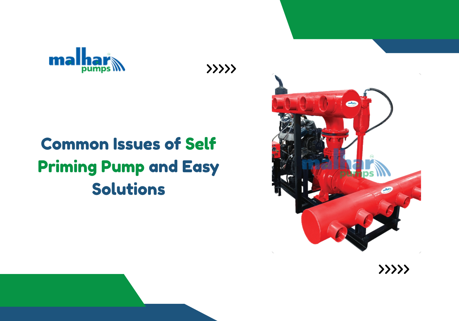 Self Priming Pump