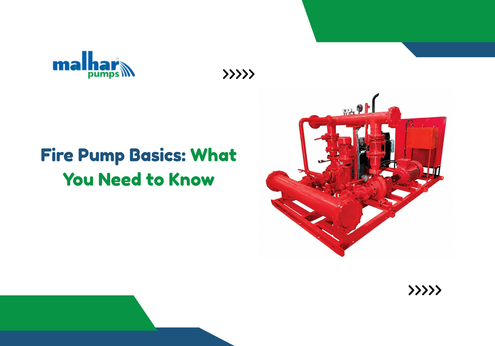 Fire pump basics