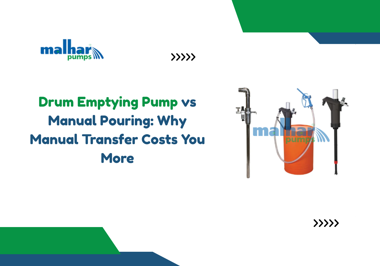 Drum Emptying Pump