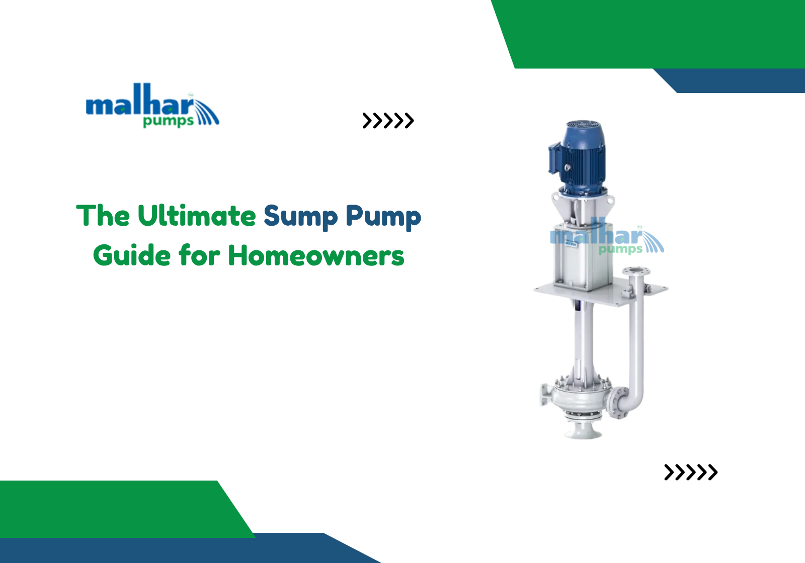 Sump Pump Guide for Homeowners